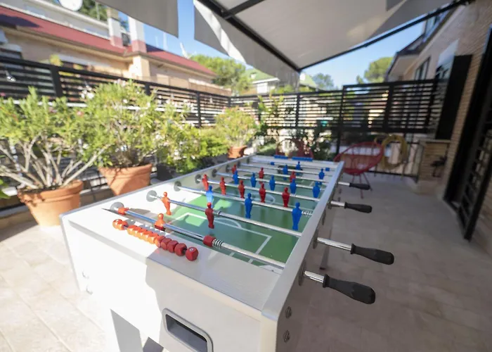 Terrace & Soul In Peaceful Area רומא